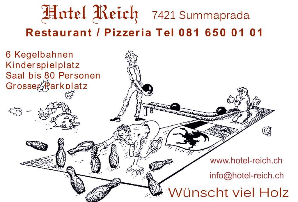 Hotel Reich Thusis Εξωτερικό φωτογραφία